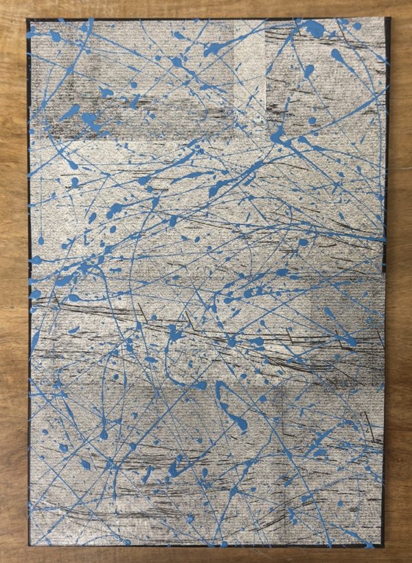 Collage & Peinture sur toile